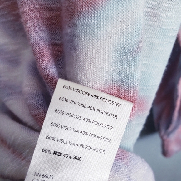 Free People Best Catch Tie Dye Tee in Pink Ivory - Picture 8 of 10